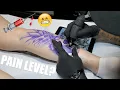 getting my CALF TATTOOED