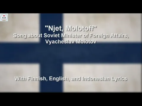 Download MP3 Njet Molotoff - Finnish Winter War Song - With Lyrics