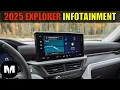 2025 Ford Explorer All-New Infotainment System Tour Hands-On First Look