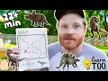 Learn Dinosaurs for Kids SURPRISE ENDING T-Rex and Velociraptor Kids Learn Dinosaurs T-Rex