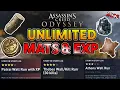 UNLIMITED Drachmae Materials Exp 2026 AC Odyssey