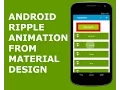 ANDROID RIPPLE ANIMATION FROM MATERIAL DESIGN