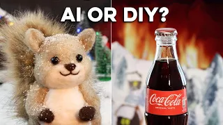 i made the coca cola christmas ad without ai