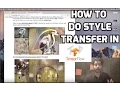 How to Do Style Transfer with Tensorflow LIVE