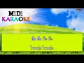 เชฟบ๊ะ - อาภาพร นครสวรรค์ | MIDI KARAOKE มิดี้ คาราโอเกะ