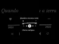 Quando o ceu toca a terra Tudo novo se faz 