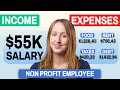 What My 55k Income ACTUALLY Looks Like In Texas Non Profit Employee