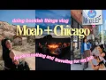 vlogging my very bookish job travel week book retreat flights RBC