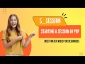 PHP Sessions - SESSION Starting a Session in PHP PHP Tutorial Online PHP Course Inspiron