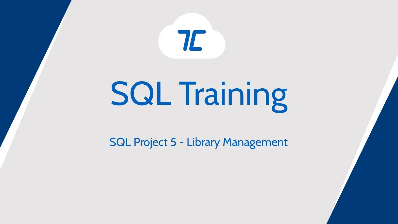 Tansy SQL Course | Project 5 | Library Management System - Video Thumbnail