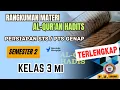 Download Lagu Rangkuman Materi AL QURAN HADIS Kelas 3 MI Semester 2 || Rangkuman Materi STS/ PTS GENAP