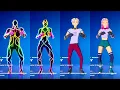 Top 30 Legendary TikTok Dances u0026 Emotes in Fortnite! (Young Black u0026 Rich, Say So, Pull Up)