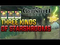 Three Kinds Of Starshrooms