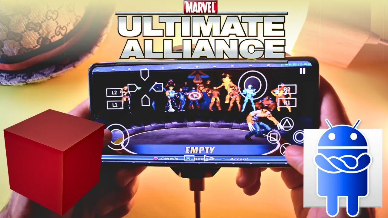 Marvel: Ultimate Alliance Android Gameplay | PS2 Emulator Android| Nethersx2