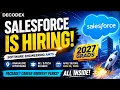 Salesforce Hiring 2026 - Software Engineering AMTS 2027 Graduates Eligibility Skills Interview