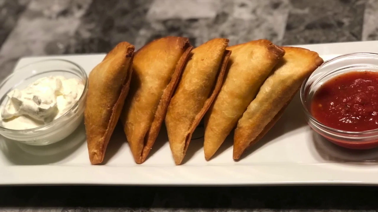 Taco Samosas | How to Make fried Tacos