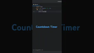 Create a Countdown Timer in Python