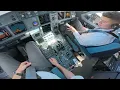 AIRBUS CAPTAIN POV (POINT OF VIEW) TAXIING TAKEOFF + DEPARTURE  FUNCHAL 🇵🇹 (FNC) / MADEIRA RUNWAY 23
