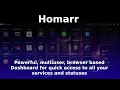 Lagu Homarr - Visual Dashboard for Self Hosted Service and Status Monitoring