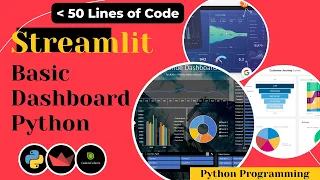 Basic Dashboard App using Python Streamlit Tutorial Sunny Solanki How to use Streamlit