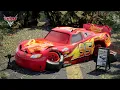Lightning McQueen s SHOCKING Crash Realistic CGI Animation Must Watch
