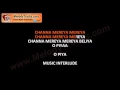 channa mereya Karaoke