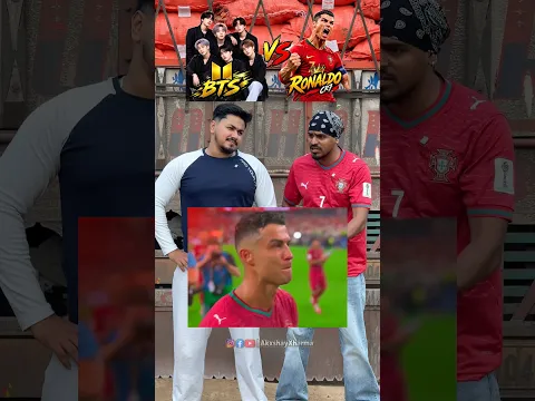 Ronaldo vs BTS 🔥 Who Is More Popular? #RonaldoVsBTS #Ronaldo #bts #CristianoRonaldo #btsarmy #cr7