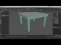 Modelling a Table in Maya