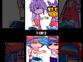 Download Lagu 1 OR 2 - BAIXO💋 #gacha #gachalife #shorts