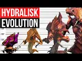 Hydralisk Evolution By Years StarCraft