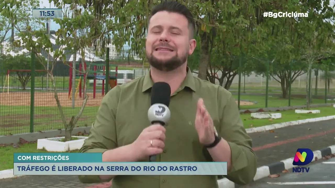 Tráfego parcial: reabertura da Serra do Rio do Rastro após quedas de barreiras devido as chuvas