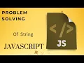 Count the number of words in a given string in JavaScript in Hindi