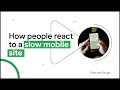 Mobile experiment How people react to a slow mobile site