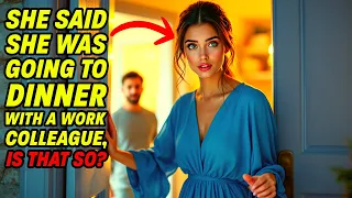 She Said She Was Going to Dinner With a WORK COLLEAGUE, Is That So?