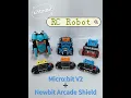 Micro bit V2 Newbit Arcade Shield Robot Controller