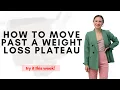 How to Move Past a Weight Loss Plateau