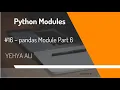 Important Python Module pandas Part 6 - Data to Different Sources Excel JSON