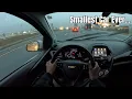 A Chevrolet Spark Is Stressful To Drive On a Busy Highway POV Drive ASMR