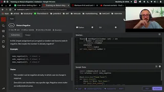 codewars Return Negative