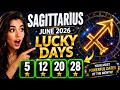 Sagittarius Lucky Days Calendar June 2026 Your Most Powerful Dates Revealed