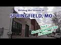 Streets of Springfield MO - High Crime But a Cute City