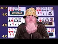 RARE Hands BIG Wins in Ultimate X Double Double Bonus Poker at 25 a spin