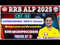 RRB ALP CBT 2 Microprocessor and Microcontroller I ALP CBT 2 Practice Set - 11 8086 MICROPROCESSOR