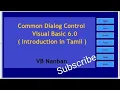 Visual Basic 6 0 Common Dialog Control Introduction