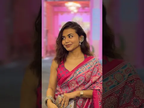 সপ্তমী GRWM✨🪷 #sareelook #styling #grwm