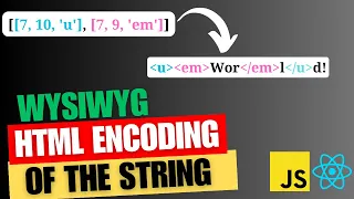 Encode string with HTML tags at given characters JavaScript Interview Question - 59