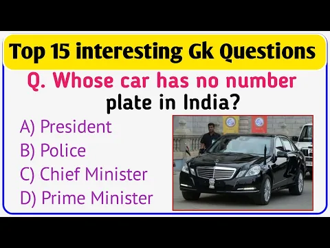 Download MP3 Amazing GK questions in english | GK questions for competitive exams in english