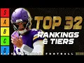 Download Lagu Top 32 Quarterback Rankings \u0026 Tiers - 2025 Fantasy Football