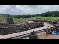 Highway 11 collapses near Kau Hospital trapping thousands in Pahala on Hawaii Island