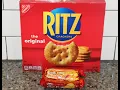 Nabisco Ritz Crackers vs Global Brands Snak Time Crackers - Blind Taste Test Review